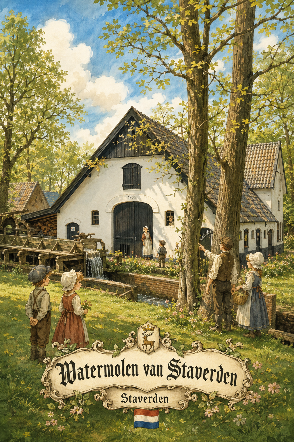 Watermolen van Staverden