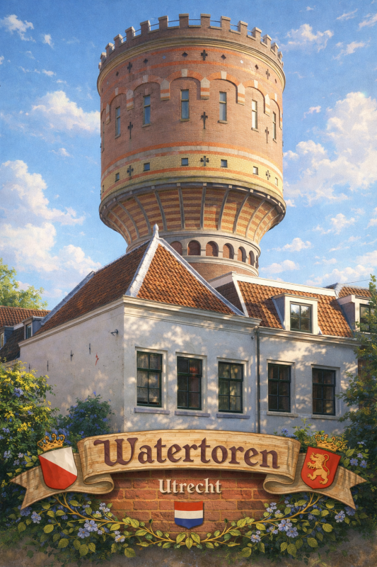 Watertoren (Utrecht Lauwerhof)