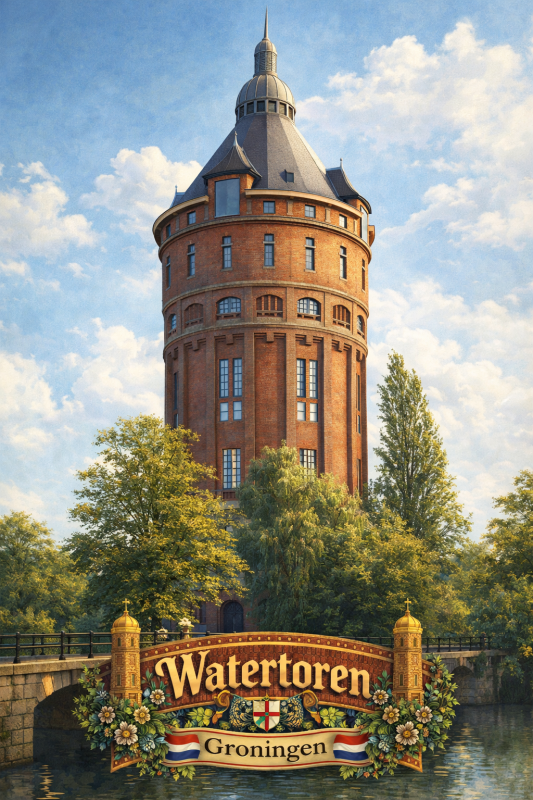 Watertoren (Groningen Hofstede de Grootkade)