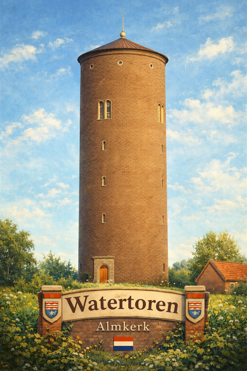 Nieuwe watertoren (Almkerk)