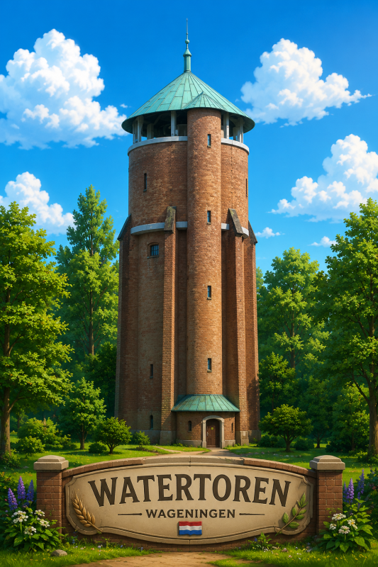 Watertoren (Wageningen Generaal Foulkesweg)