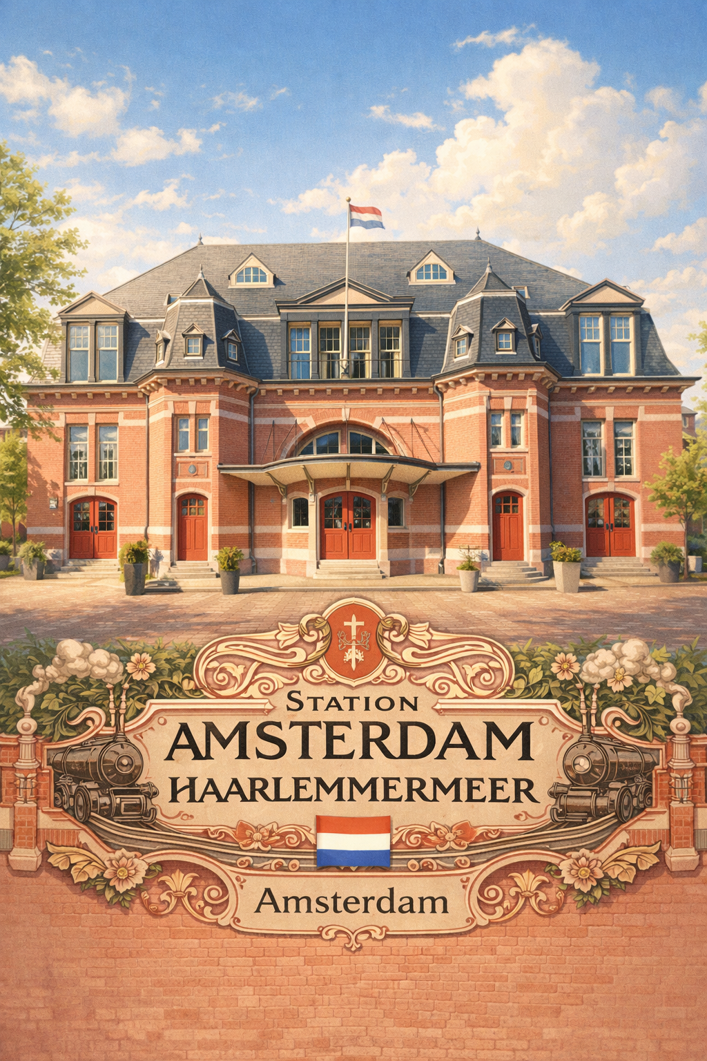 Station Amsterdam Haarlemmermeer