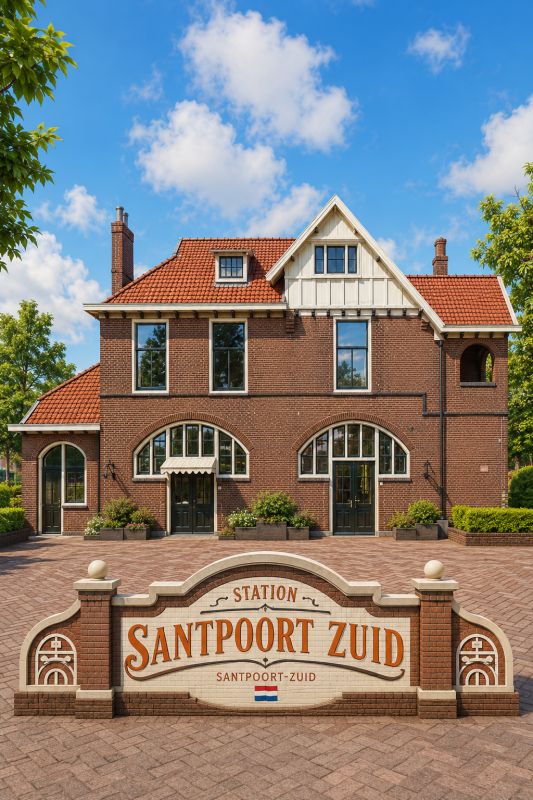 Station Santpoort Zuid