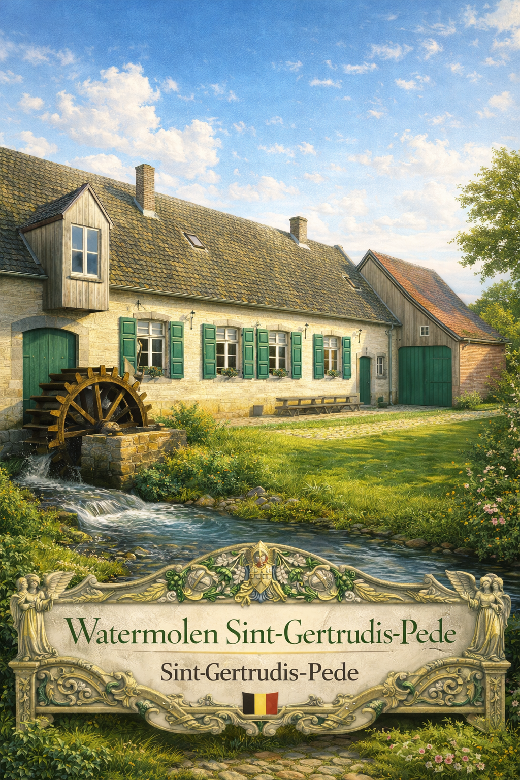 Watermolen Sint-Gertrudis-Pede