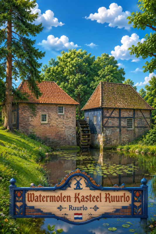 Watermolen Kasteel Ruurlo