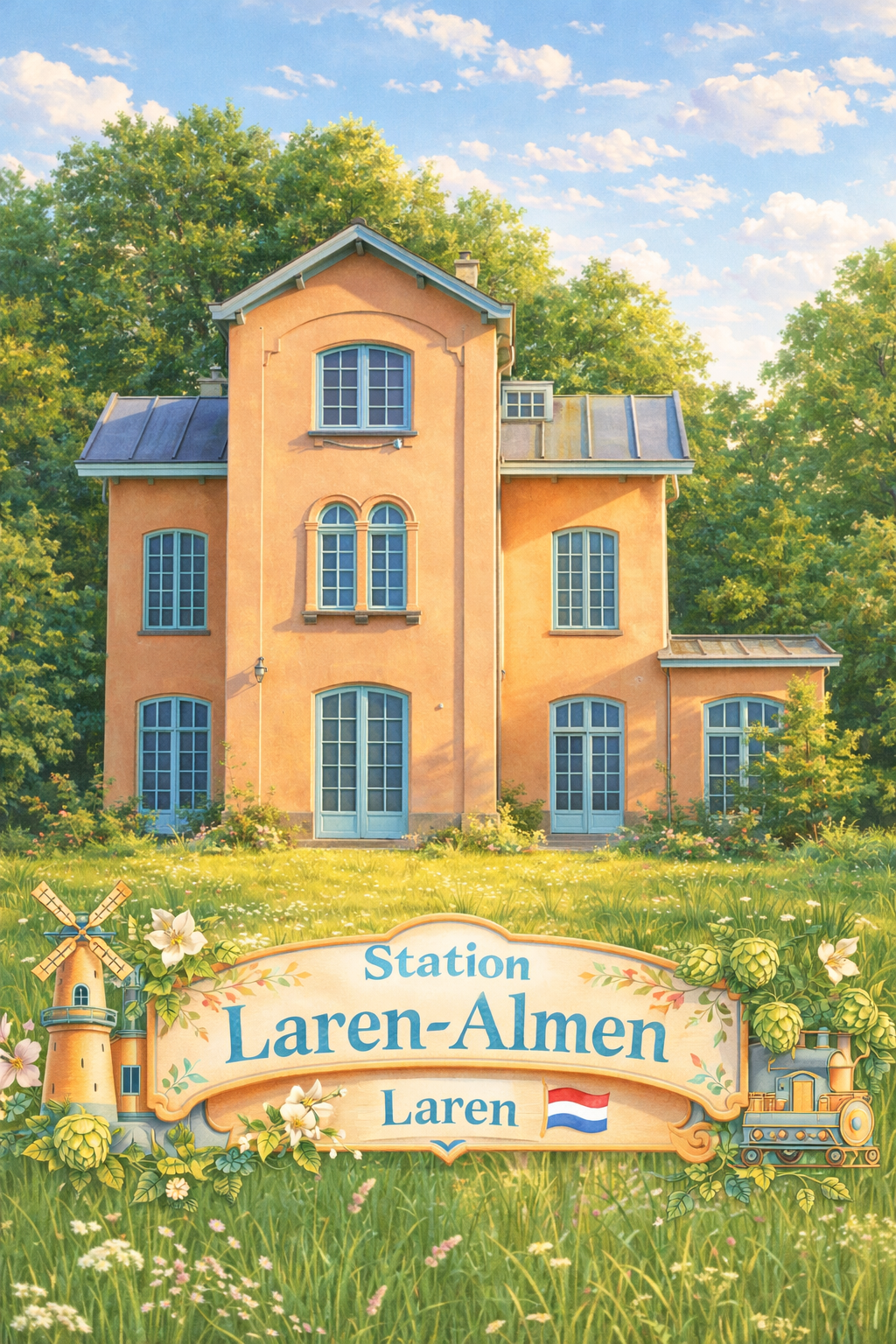 Station Laren-Almen