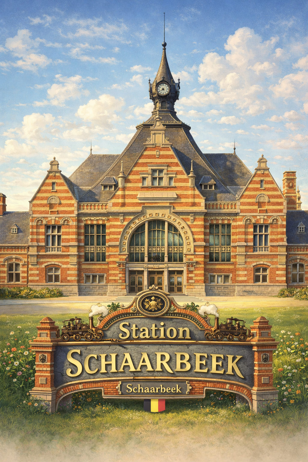 Station Schaarbeek