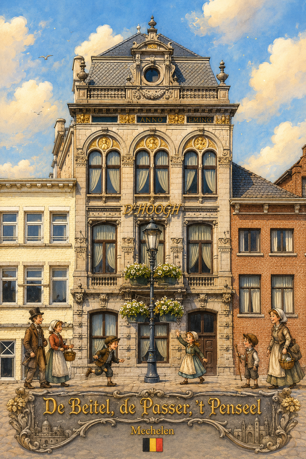 De Beitel, de Passer, 't Penseel