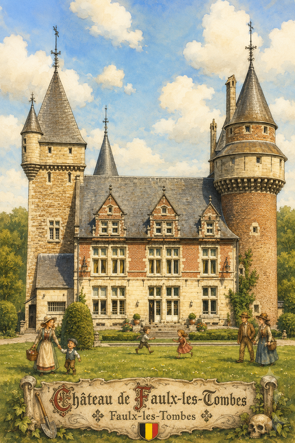 Château de Faulx-les-Tombes