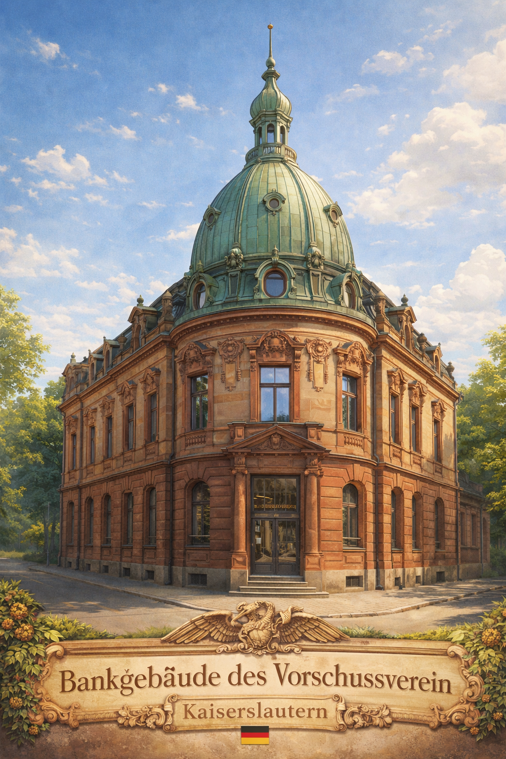 Bankgebäude des Vorschussverein