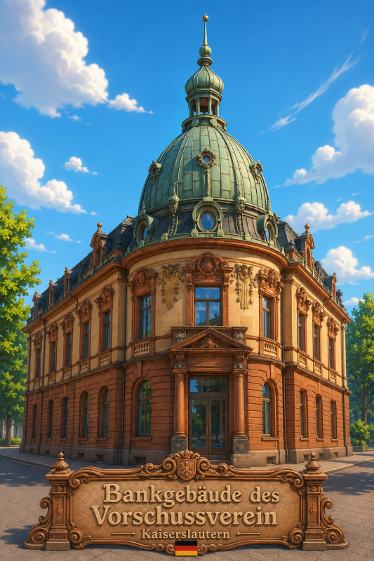 Bankgebäude des Vorschussverein