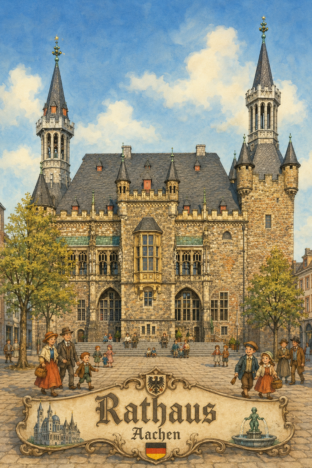 Aachen Rathaus