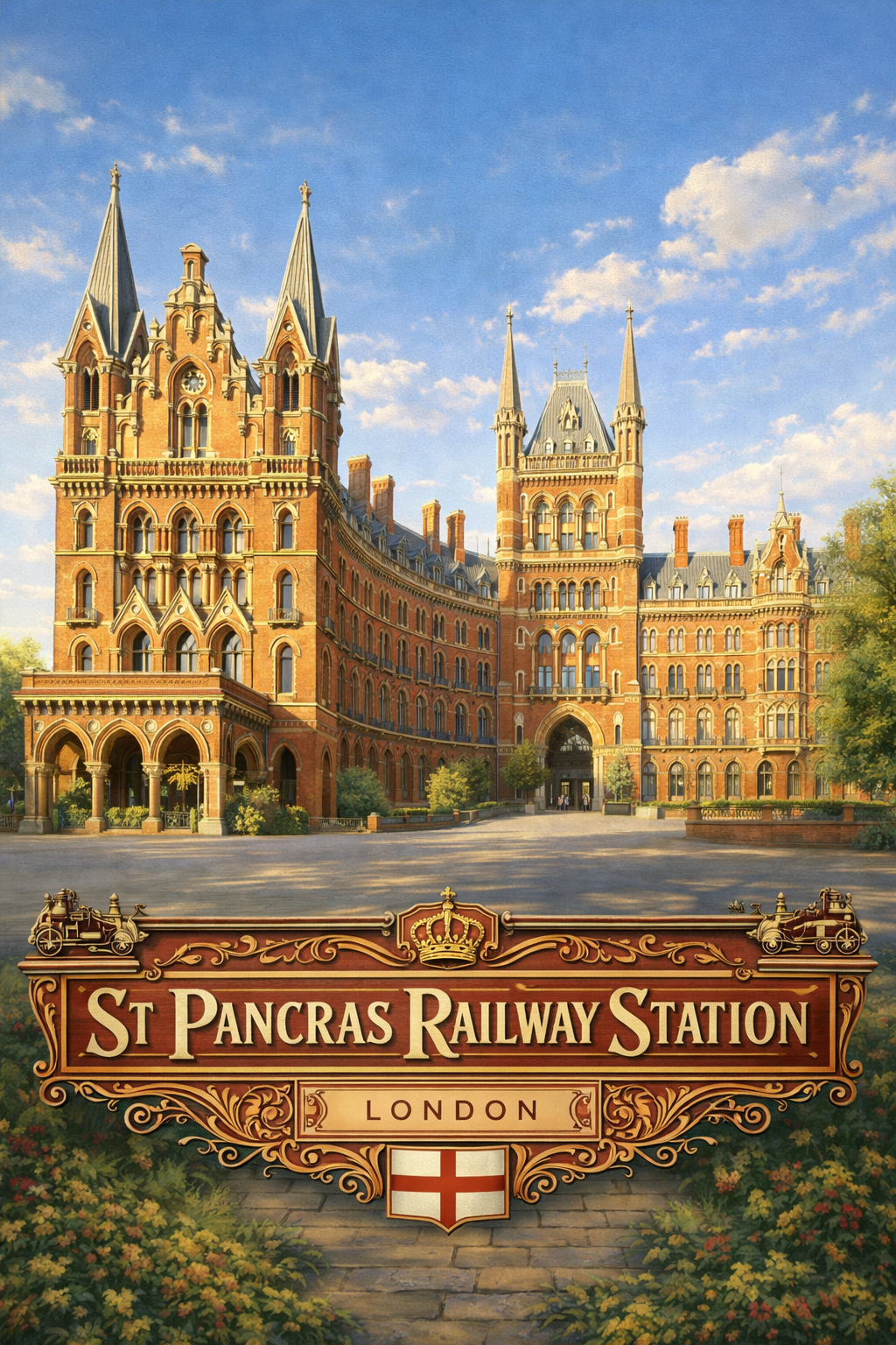 St Pancras Railway Station