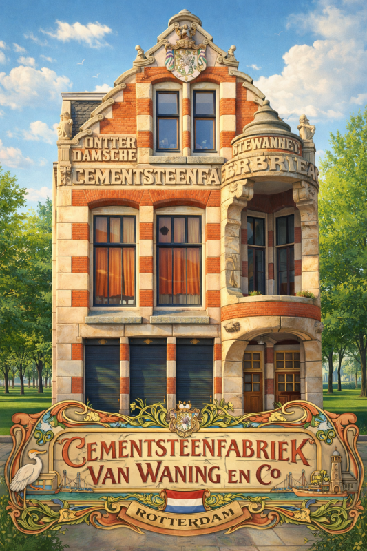 Cementsteenfabriek Van Waning en Co