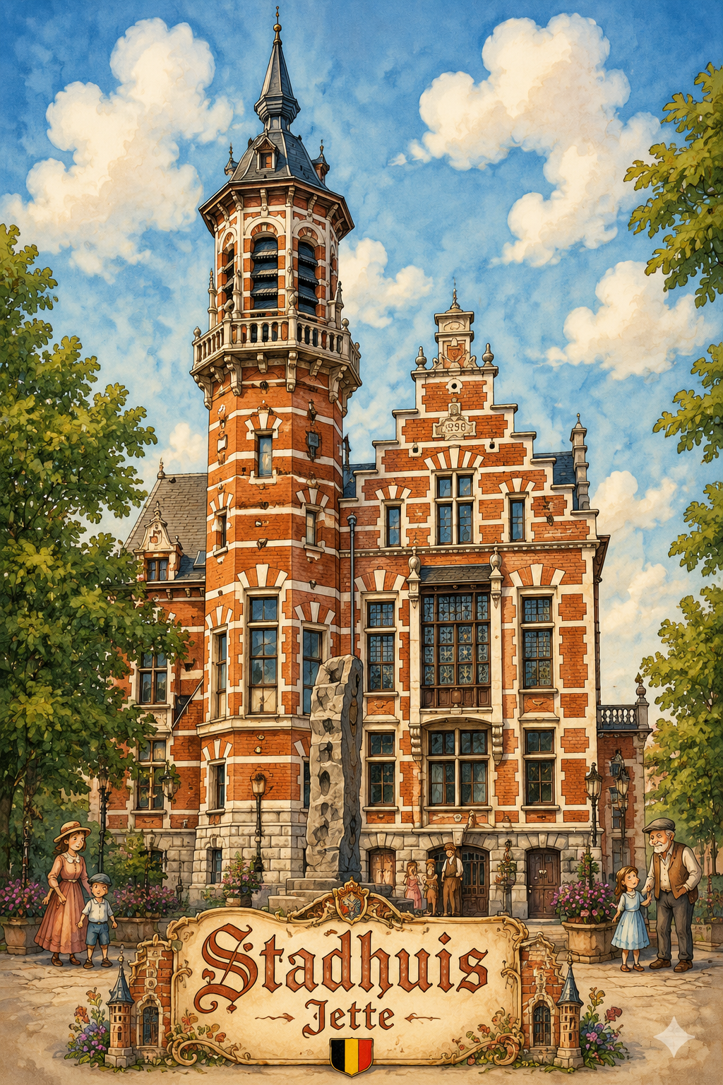 Voormalig gemeentehuis van Jette